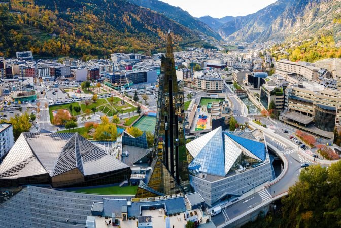 Andorra-la-Vella city