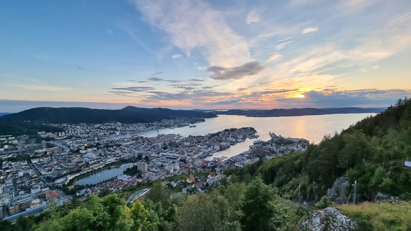 Bergen city