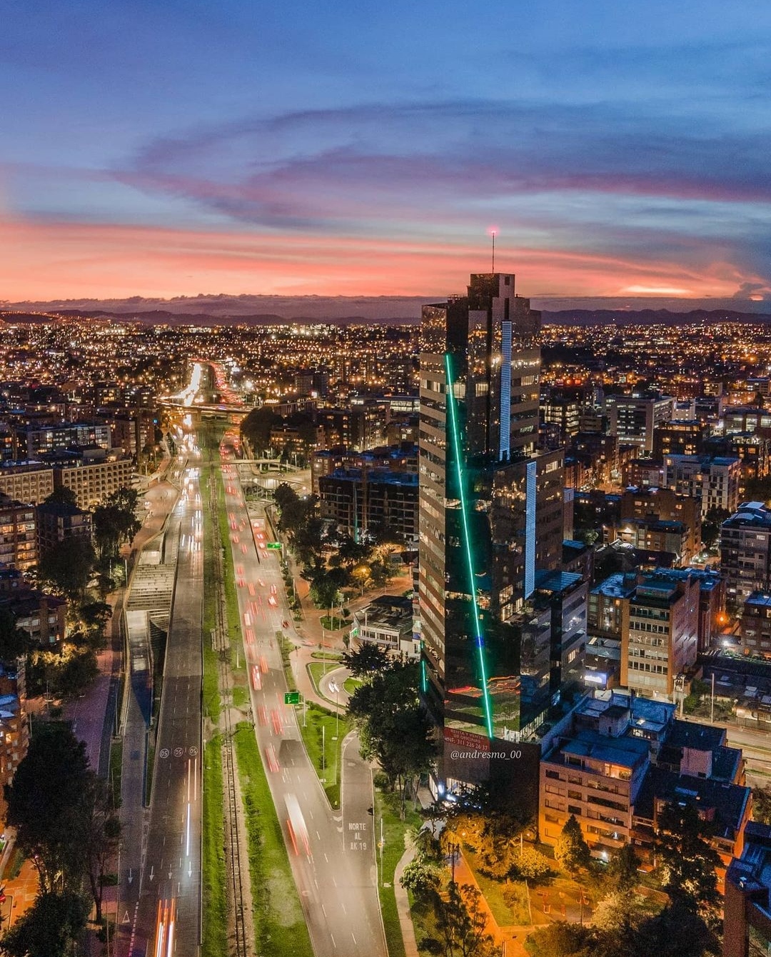 Bogota city