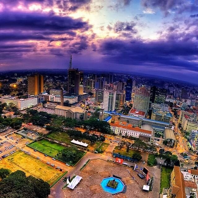 Central-Kenya city