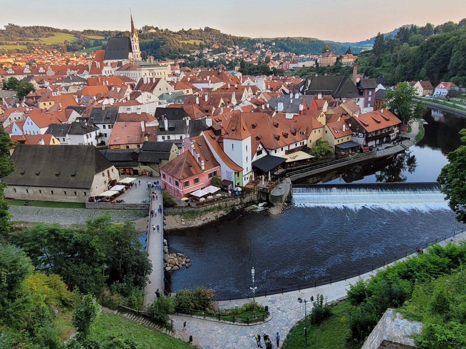 Cesky-Krumlov city