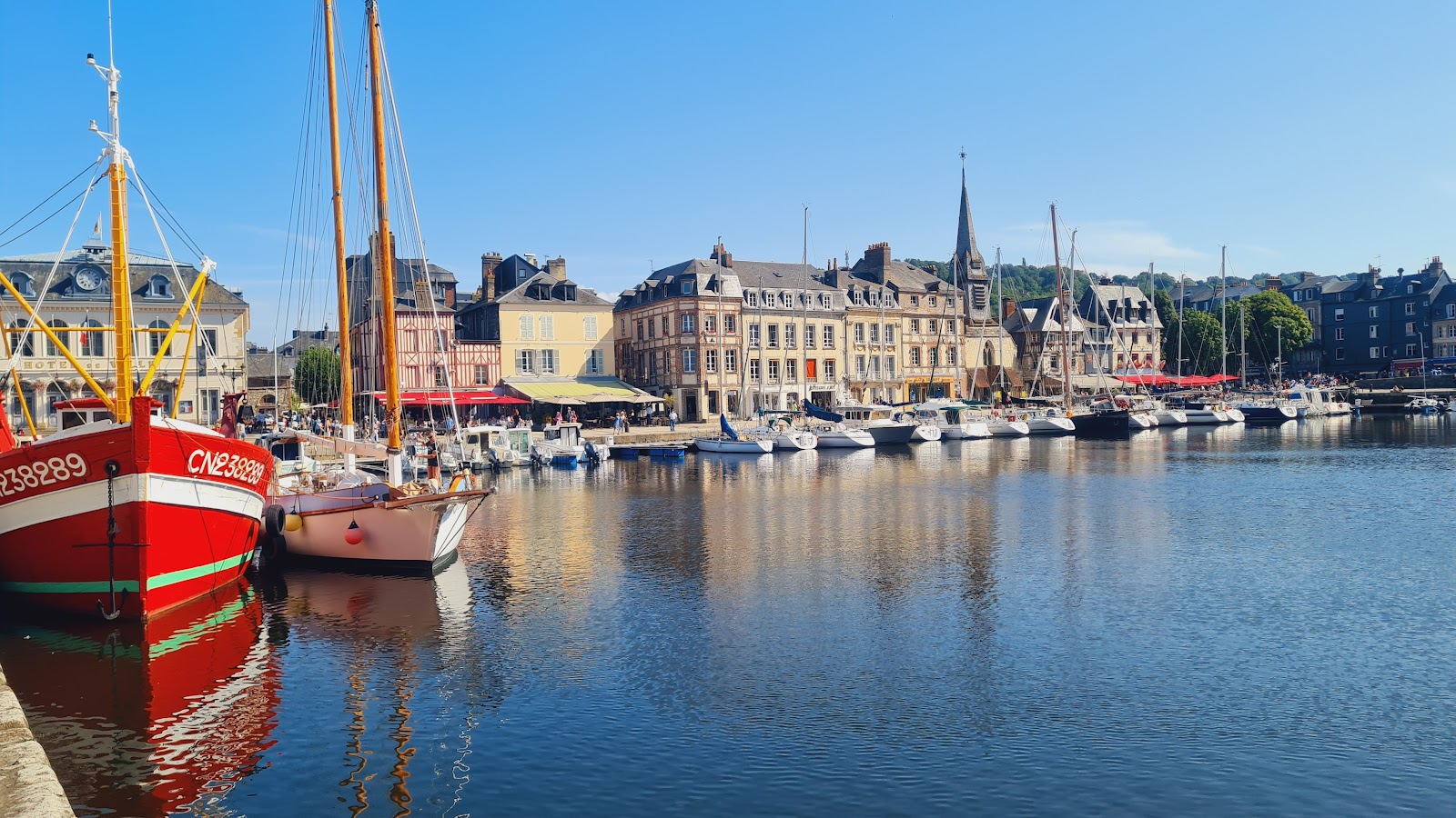 Honfleur city