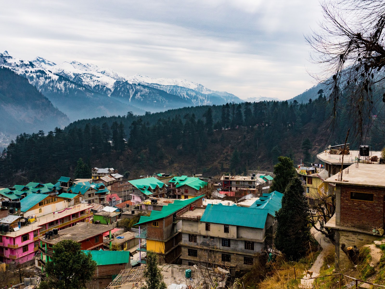 Manali city