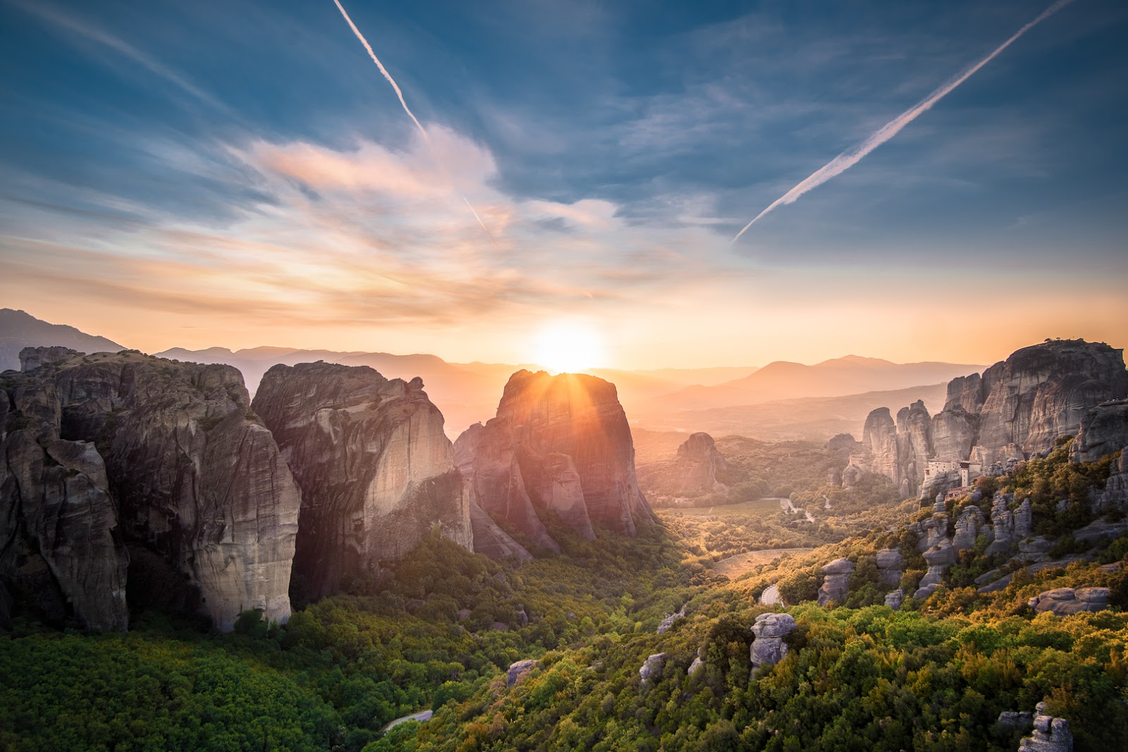 Meteora city