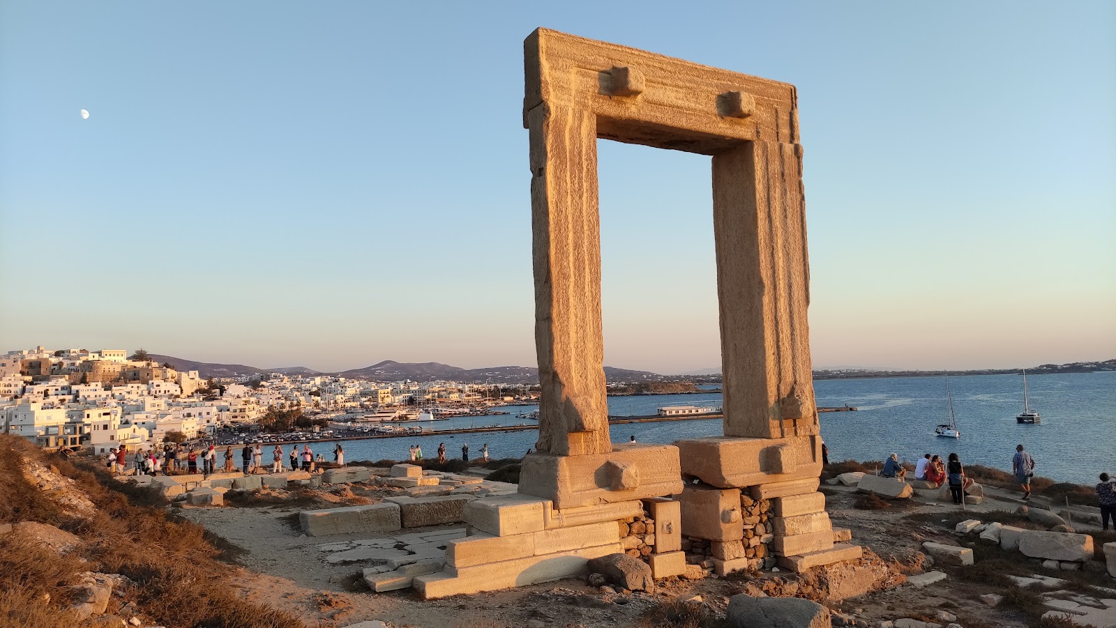 Naxos city