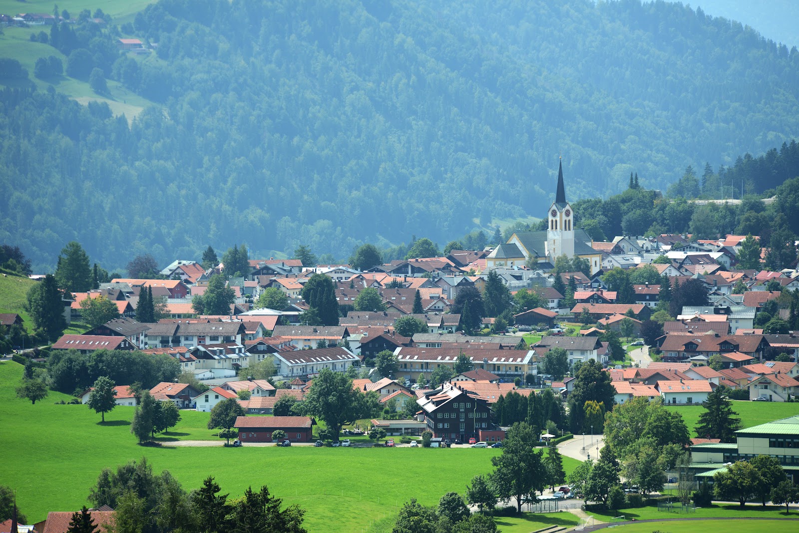 Oberstaufen city